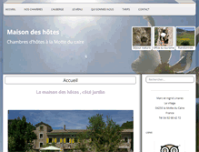 Tablet Screenshot of maison-des-hotes.com